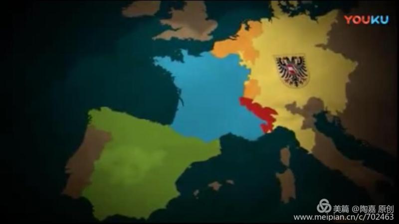 父亲马克西米利安继续下棋，把玛格丽特再次嫁给了法国东南部的邻国萨瓦尔公国（地图上红色部分）